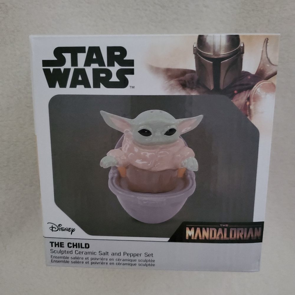 🍀NEW Star Wars Ceramic Salt and Pepper Set - Picture 3 of 4